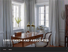 Tablet Screenshot of lorilennon.com